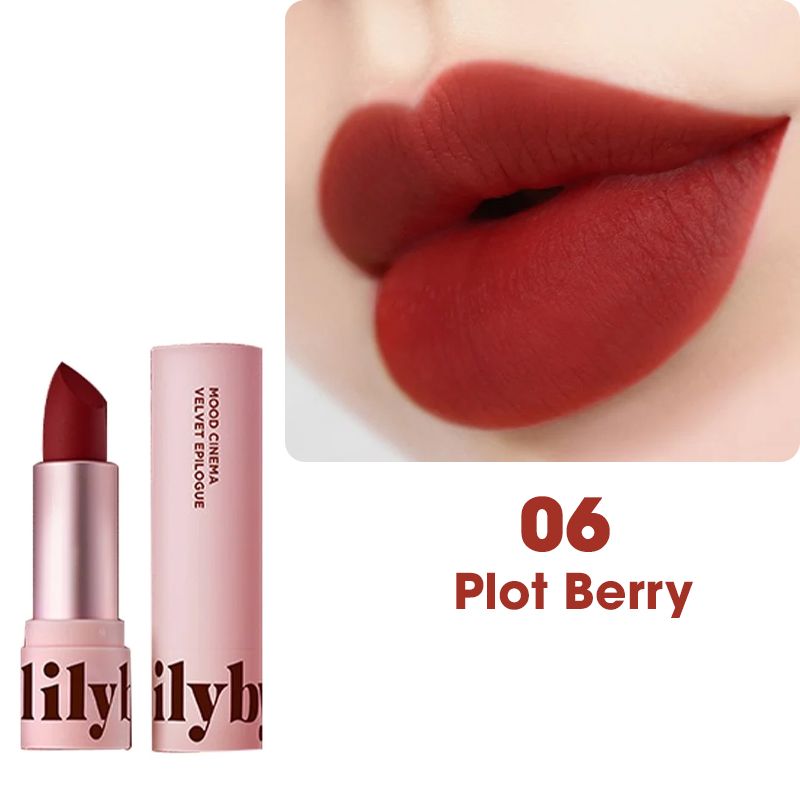 Son Thỏi Lì, Lên Màu Chuẩn Lilybyred Mood Cinema Velvet Epilogue 3.5g