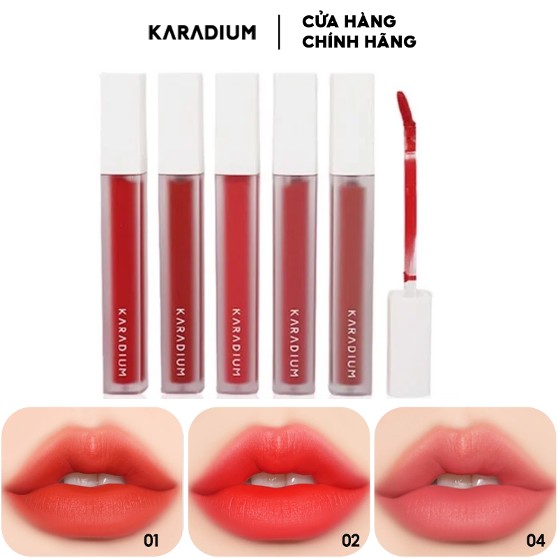 Son Kem Lì, Mịn Mượt Môi Karadium Movie Queen Blur Matte Lip 3.4g