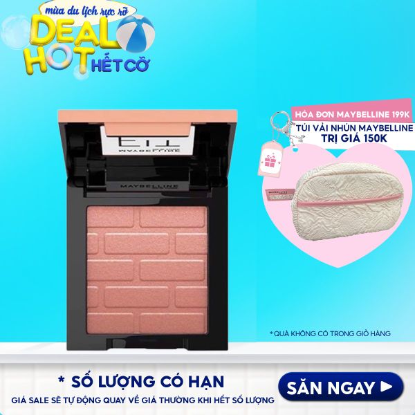 Má Hồng Dạng Nén, Mịn Lì Chuẩn Màu Maybelline Fit Me Mono Blush 4.5g