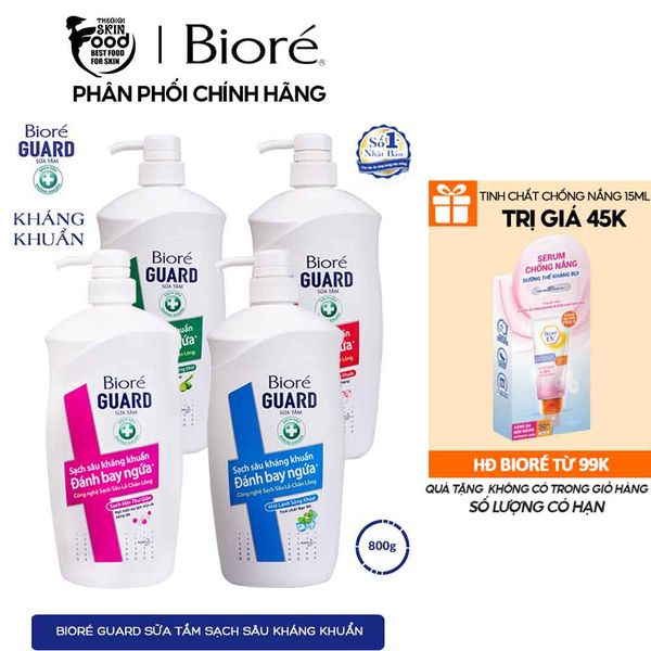 Sữa Tắm Bioré Guard Sạch Sâu Kháng Khuẩn – THẾ GIỚI SKINFOOD