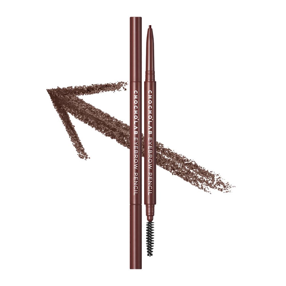 Chì Kẻ Mày Nét Mảnh Tự Nhiên, Lâu Trôi Chocho's Lab Eyebrow Pencil Warm Brown 0.05g #02