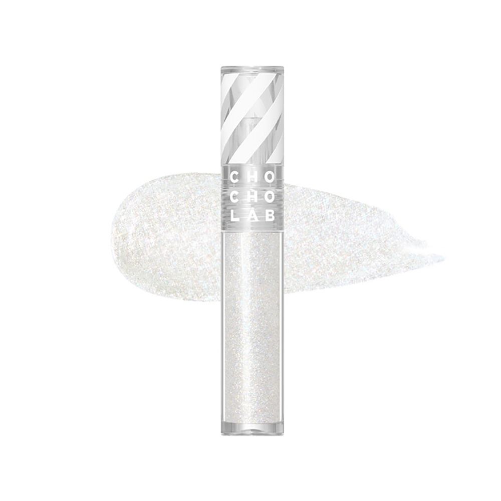 Gel Nhũ Mắt Chocho's Lab Siêu Lấp Lánh Switch On Glitter Liquid 3g Màu #01 METAL SHOT