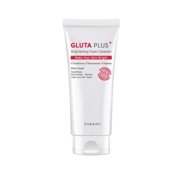 Sữa Rửa Mặt Hỗ Trợ Dưỡng Trắng Da Useemi Gluta Plus Brightening Foam Cleanser 150ml