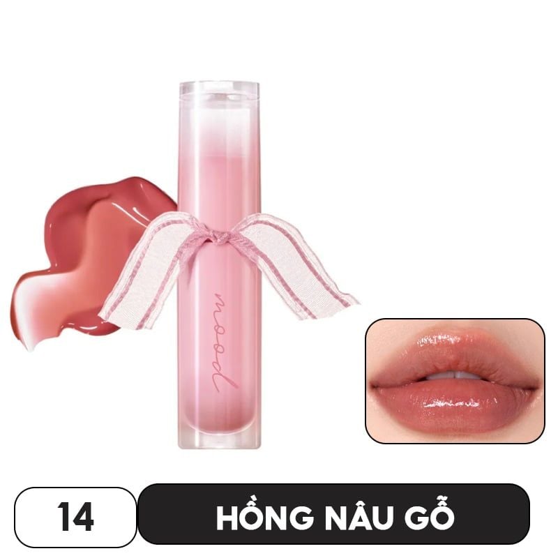 Son Tint Bóng Cho Môi Căng Mọng Peripera Ink Mood Glowy Tint 4g