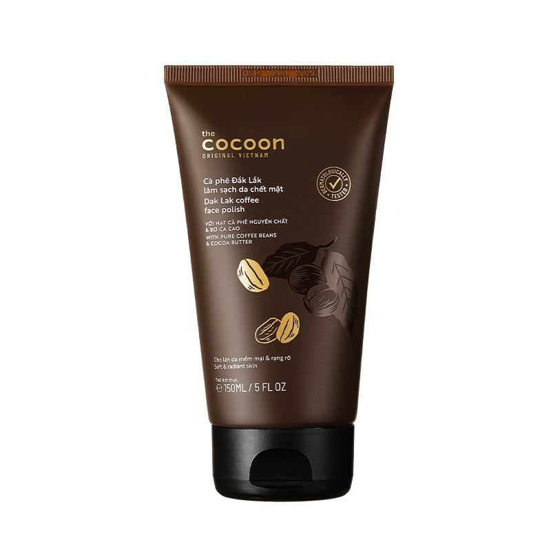 Kem Tẩy Da Chết Chiết Xuất Cà Phê Đắk Lắk Cocoon Dak Lak Coffee Face Polish 150ml