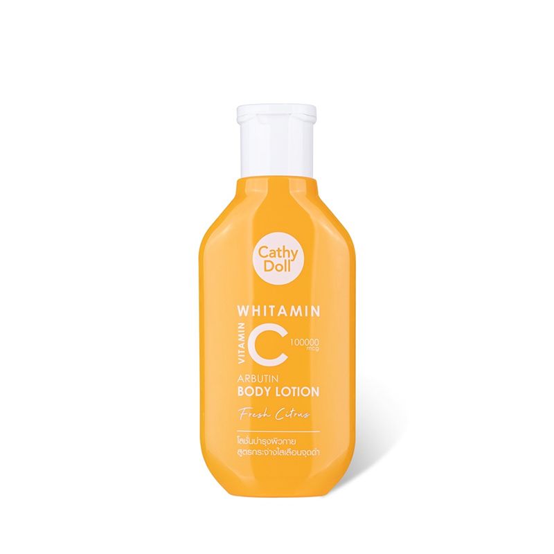 Sữa Dưỡng Thể Trắng Da, Giảm Thâm Sạm & Xỉn Màu Cathy Doll Whitamin Vitamin C Arbutin Body Lotion Fresh Citrus