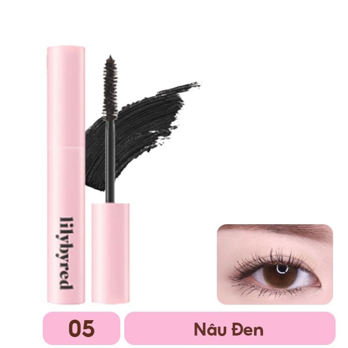 Mascara Siêu Mảnh, Dài và Chống Trôi Lilybyred am9 to pm9 Survival Colorcara 6g