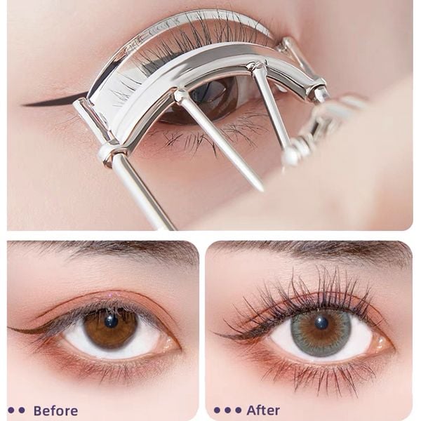 [NHẬP KHẨU] Kẹp Bấm Mi LMLTOP Phong Cách Mới Màu Tím Xinh Xắn Eyelash Curler - A340 