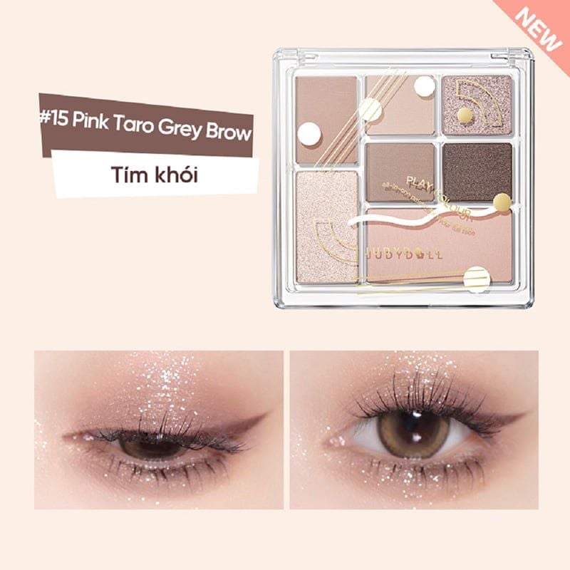 Bảng Phấn Mắt 7 Ô Màu Judydoll All-In-One Palette For Your Full Face 8.5g