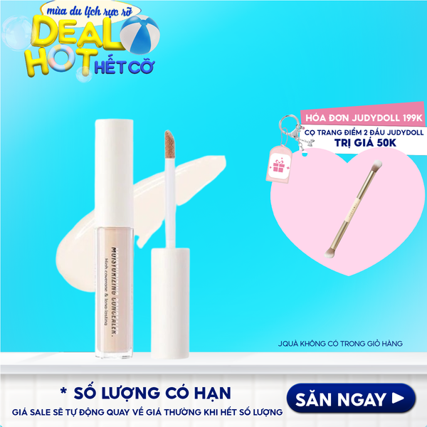 Kem Che Khuyết Điểm Judydoll Traceless Cloud-Touch Concealer 3.2g
