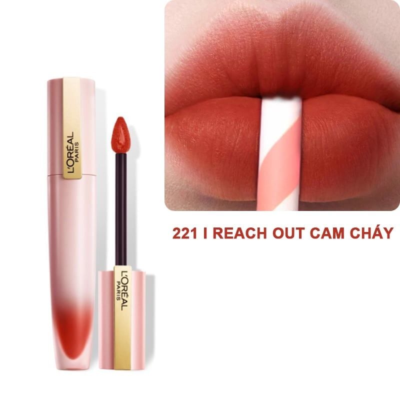 Son Kem Lì, Mịn Mượt Nhẹ Môi L’Oreal Paris Chiffon Signature Matte Liquid Lipstick 7ml