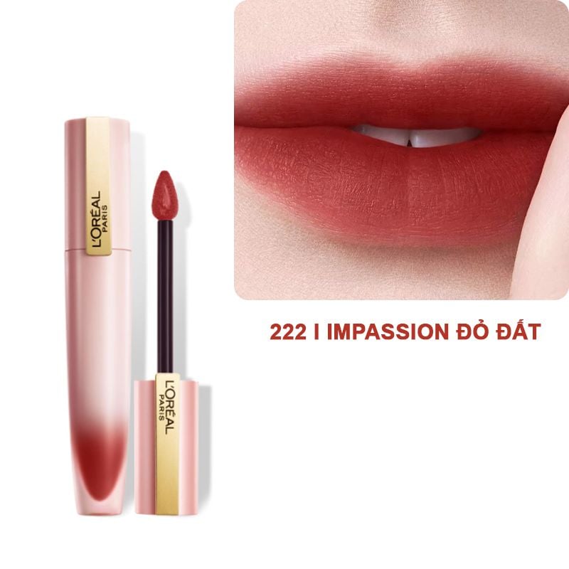 Son Kem Lì, Mịn Mượt Nhẹ Môi L’Oreal Paris Chiffon Signature Matte Liquid Lipstick 7ml