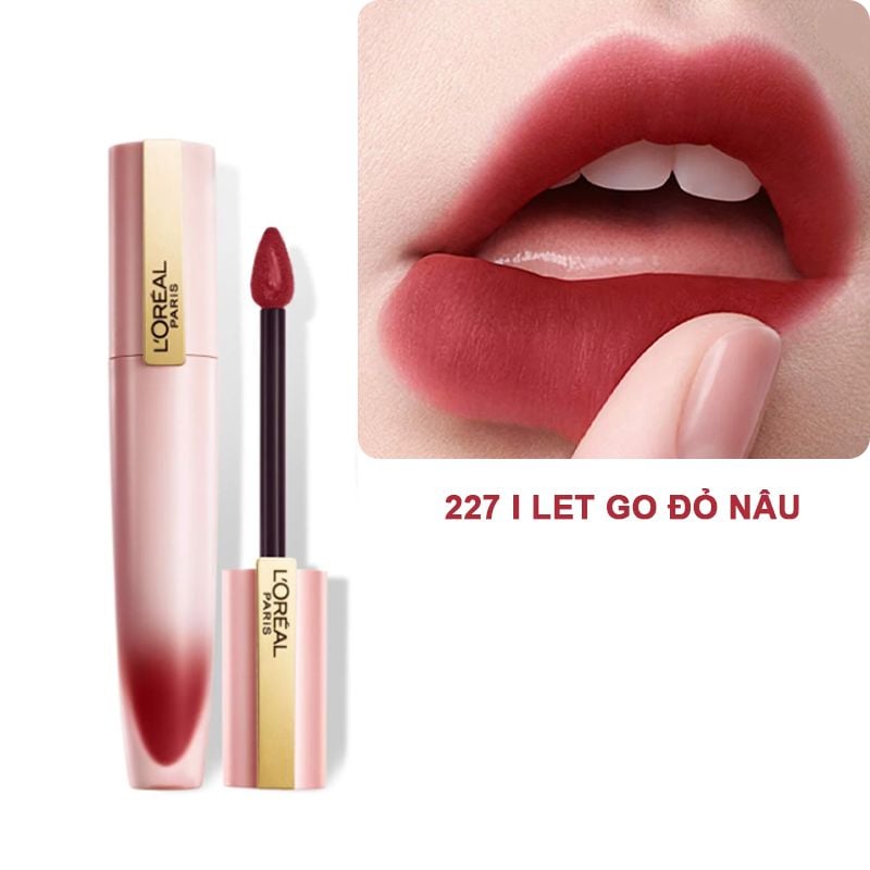 Son Kem Lì, Mịn Mượt Nhẹ Môi L’Oreal Paris Chiffon Signature Matte Liquid Lipstick 7ml