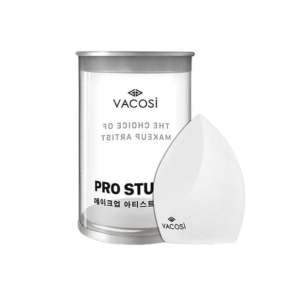  Bông Phấn Nền Giọt Nước Vạt Xéo Vacosi Prs Pro Flat Blender - Hộp 1 Cái 