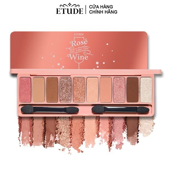 Bảng Phấn Mắt 10 Màu Xinh Lung Linh Etude Plays Color Eyes Rose Wine