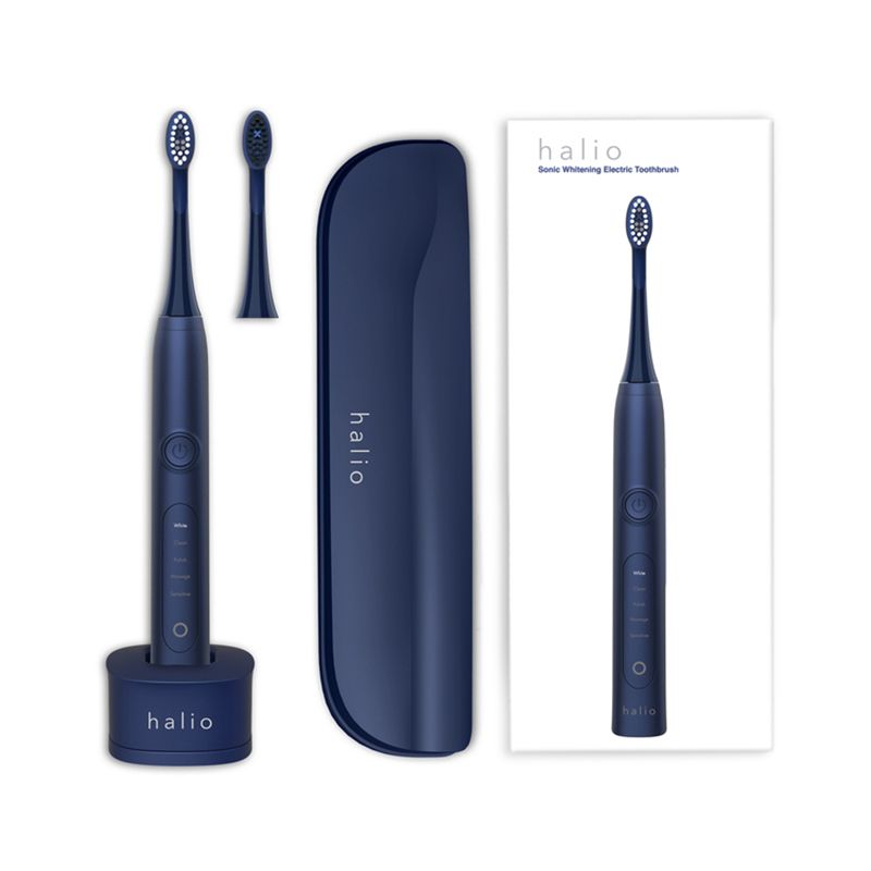 Bàn Chải Điện Halio Sonic Whitening Electric Toothbrush Midnight Blue