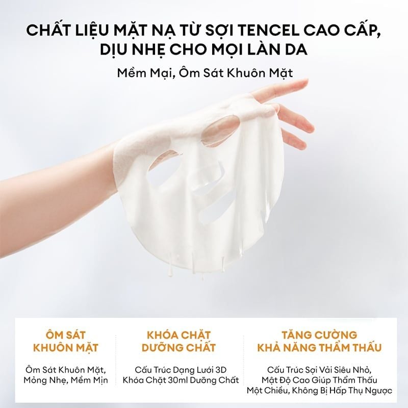 Mặt Nạ Colorkey B3 Hỗ Trợ Dưỡng Sáng Da Luminous B3 Brightening Facial Mask 30ml