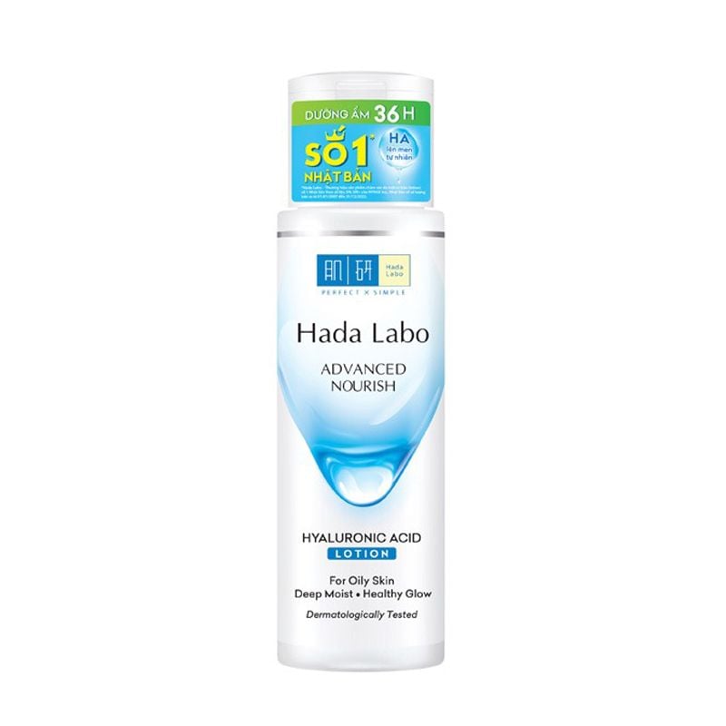 Nước Hoa Hồng Hada Labo Dưỡng Ẩm Dành Cho Da Dầu Advanced Nourish Hyaluronic Acid Lotion