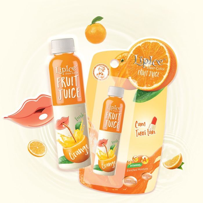 Son Dưỡng Có Màu Chiết Xuất Trái Cây LipIce Sheer Color Fruit Juice 4g