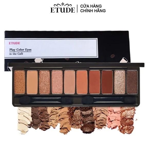 Bảng Phấn Mắt 10 Màu Etude Play Color Eyes - In The Café