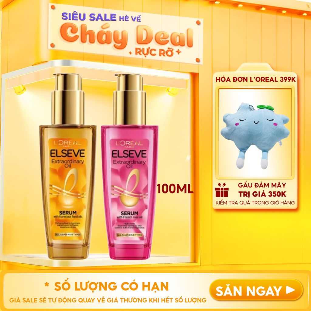 Dầu Dưỡng Tóc L'Oreal Elseve Extraordinary Oil Serum 100ml