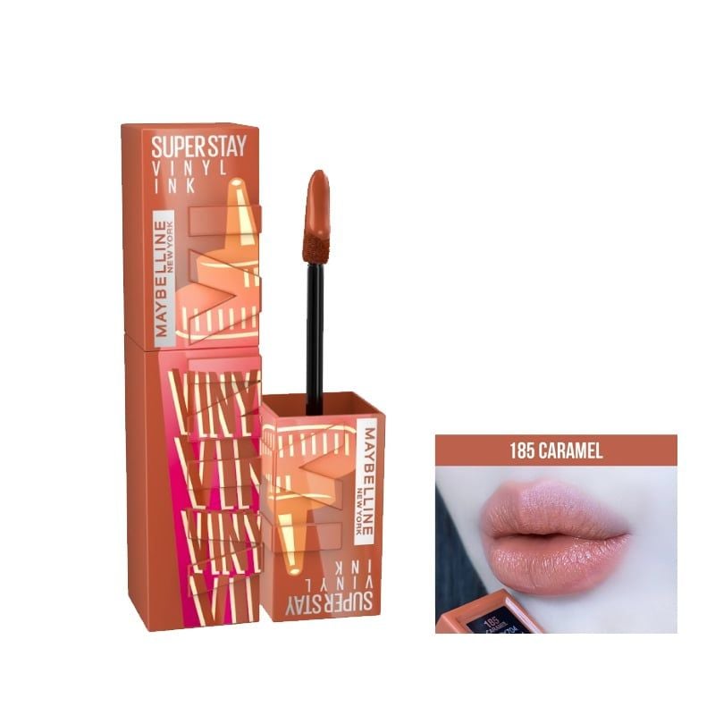 (BST SON "SỐT") Son Kem Bóng Bền Màu, Nhẹ Môi Maybelline New York Superstay Vinyl Ink 4.2ml
