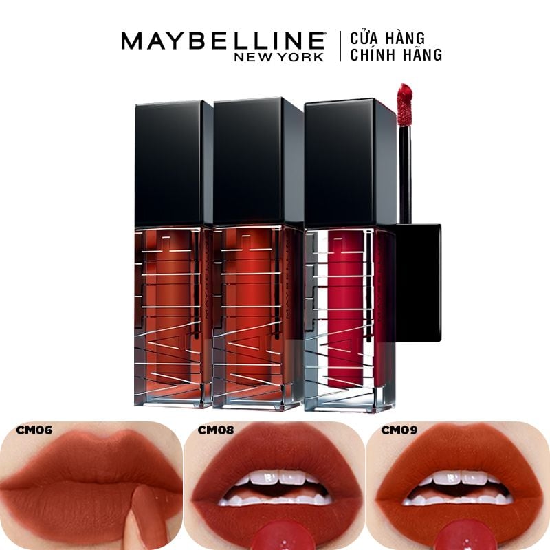 Son Kem Mịn Lì Như Nhung, Tạo Hiệu Ứng Đa Chiều Maybelline Cushion Mattes New York 6.4ml