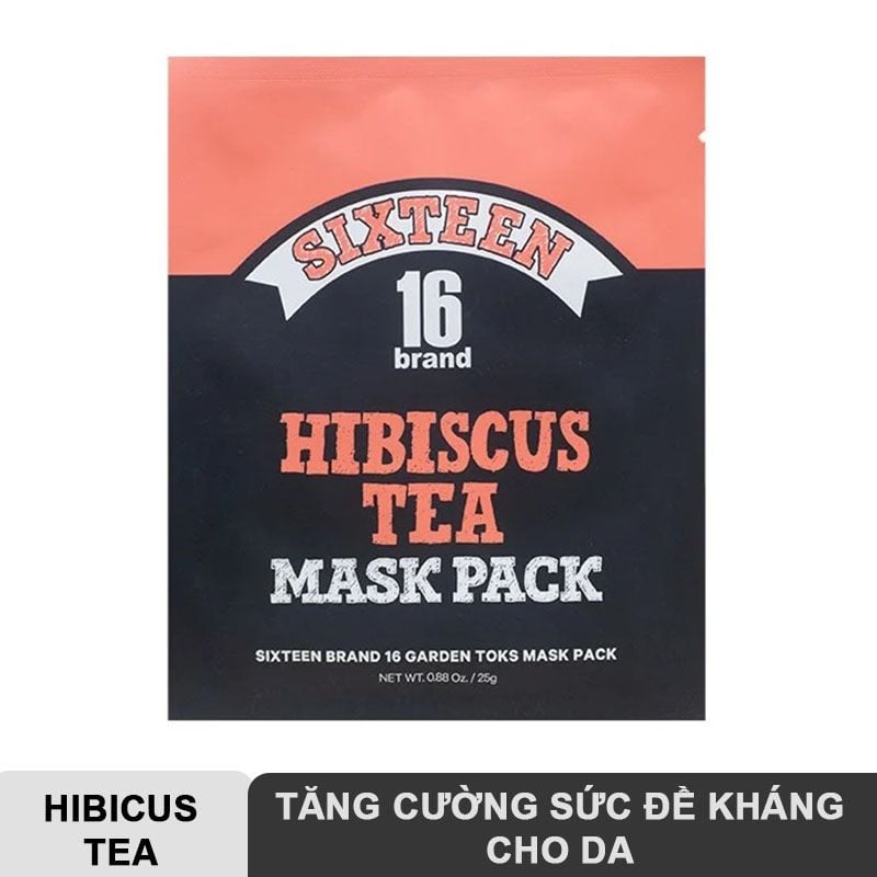 Mặt Nạ Miếng Cải Thiện Và Phục Hồi Da 16Brand Toks Mask Pack #MANGO & GRAPEFRUIT