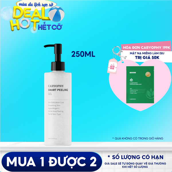 Tẩy Tế Bào Chết Thông Minh Ngăn Ngừa Mụn Caryophy Smart Peeling Gel 250ml