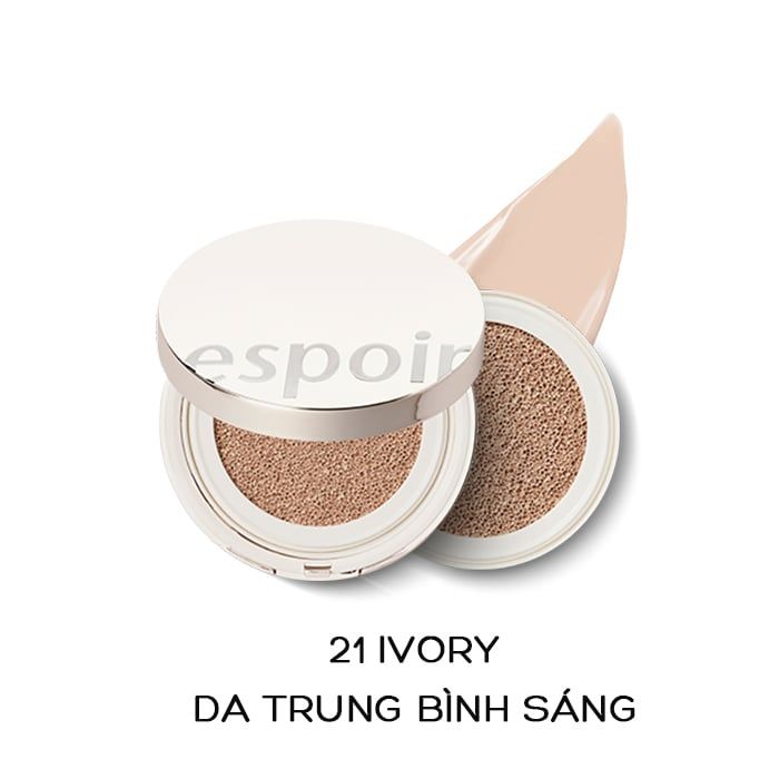 [Set 2 Lõi] Phấn Nước Trang Điểm Hàn Quốc Che Phủ Mỏng Nhẹ Tự Nhiên Espoir Pro Tailor Be Powder Cushion SPF42 PA++