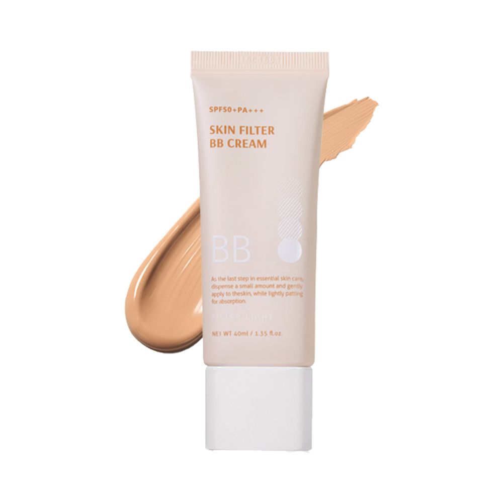 Kem Nền Che Phủ Tự Nhiên, Mỏng Nhẹ Lâu Trôi B.O.M Skin Filter BB Cream SPF50/PA+++ 40ml