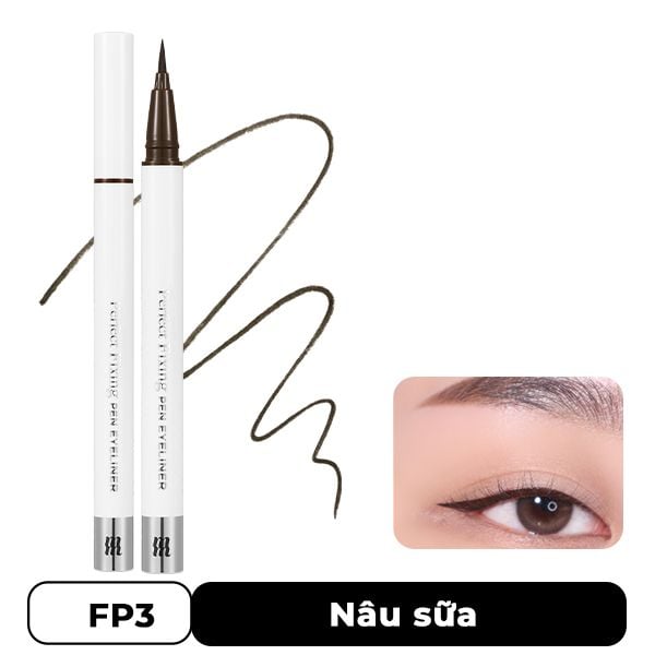 Bút Kẻ Mắt Nước Chống Trôi Merzy The First Pen Eyeliner 0.5g