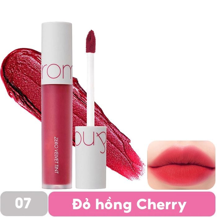 [MÀU 1-30] Son Kem Lì Romand Cực Nhẹ Môi Zero Velvet Tint 5.5g