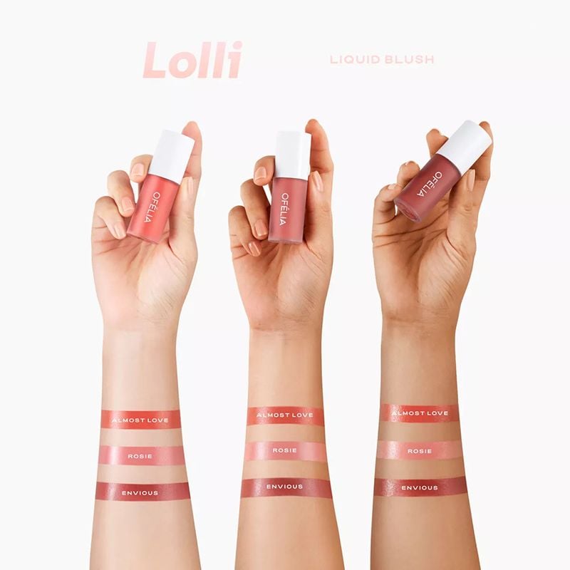 Má Hồng Dạng Kem Cho Đôi Má Hồng Xinh Xắn OFÉLIA Lolli Liquid Blush