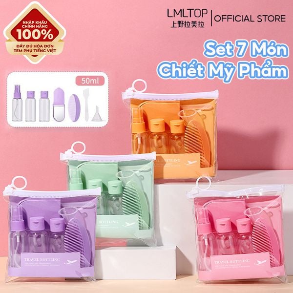  [NHẬP KHẨU] Chai Nhựa Chiết Mỹ Phẩm Tiện Lợi LMLTOP (MÀU NGẪU NHIÊN) 