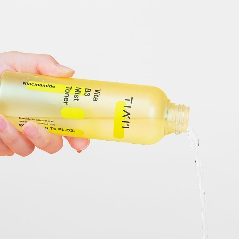 Nước Hoa Hồng Dạng Xịt Hỗ Trợ Dưỡng Sáng, Căng Bóng Da Tiam Vita B3 Mist Toner 200ml