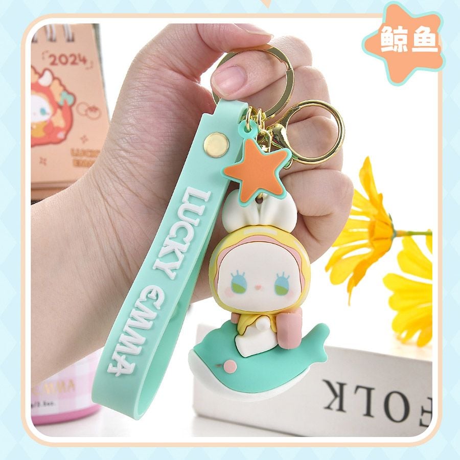 Móc Khóa Lucky Emma Babe Key Chain - BY-00101 (Mẫu ngẫu nhiên)