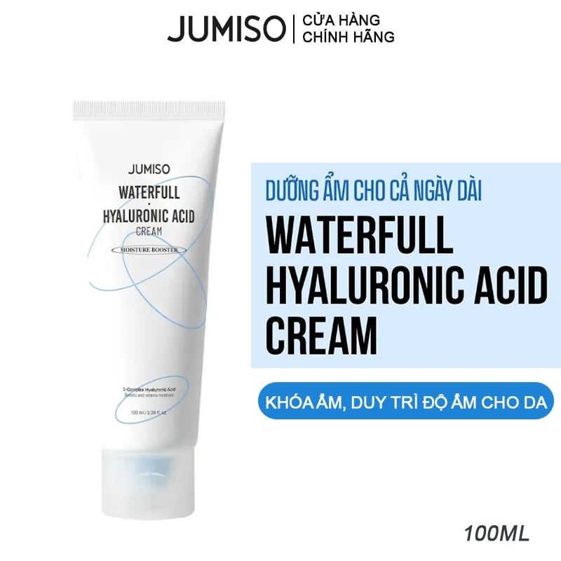 Kem Dưỡng Jumiso Cấp Ẩm Dạng Gel Waterfull Hyaluronic Acid Cream 100ml