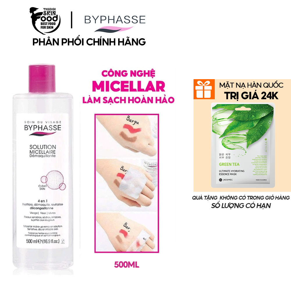 Nước Tẩy Trang Dành Cho Mọi Loại Da Byphasse Solution Micellaire