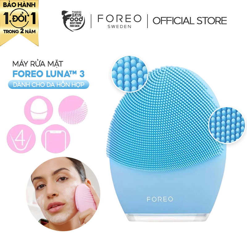 Máy Rửa Mặt Foreo Luna 3 - Combination Skin (màu xanh)