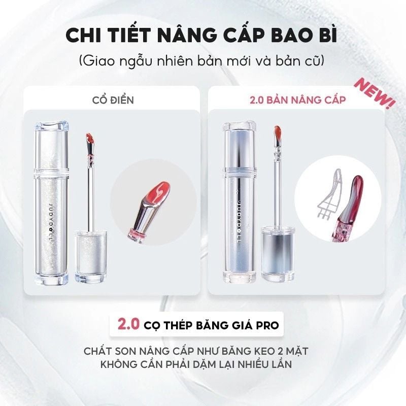 Son Tint Căng Bóng Mát Lạnh Judydoll Watery Lip Gloss 2.4g