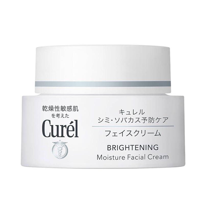 Kem Dưỡng Curél Cấp Ẩm, Hỗ Trợ Sáng Da Brightening Moisture Facial Cream 40g