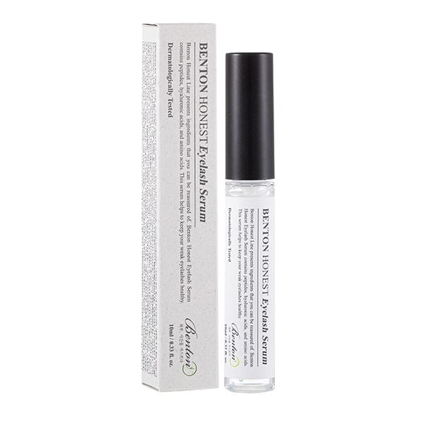 Serum Benton Dưỡng Mi Chăm Sóc Chuyên Sâu Cho Lông Mi Yếu Benton Honest Eyelash Serum 10ml