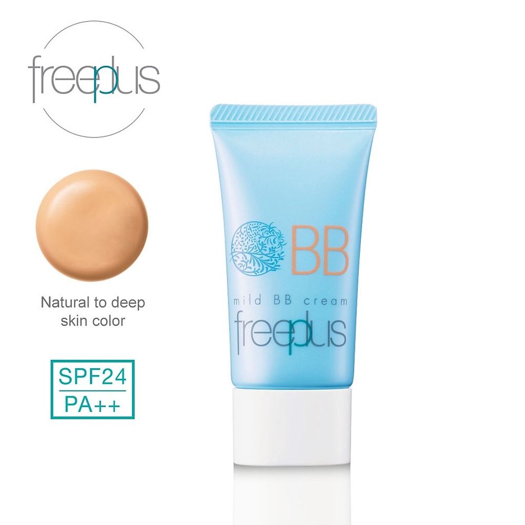 Kem Chống Nắng Freeplus Che Khuyết Điểm Màu Tự Nhiên Tông Đậm Mild BB Cream SPF24 PA++ 30g