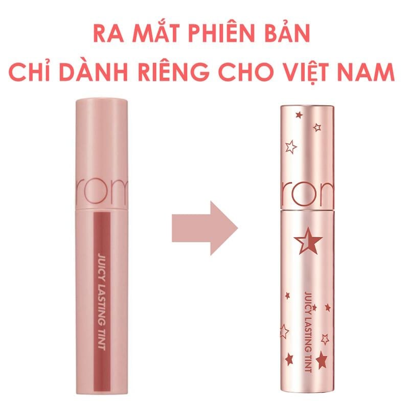 [Juicy Lasting Tint Starry Edition - Màu 23] Son Tint Lì Romand Juicy Lasting Tint Starry Edition 5.5g