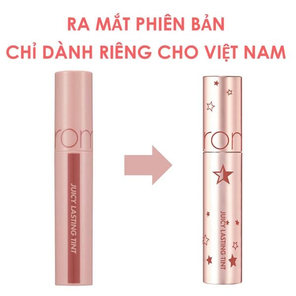  [Juicy Lasting Tint Starry Edition - Màu 23] Son Tint Lì Romand Juicy Lasting Tint Starry Edition 5.5g 