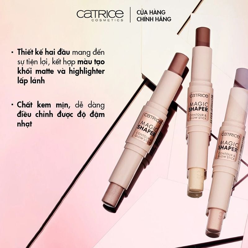 Bút Tạo Khối Và Bắt Sáng Catrice Magic Shaper Contour & Glow Stick 9g