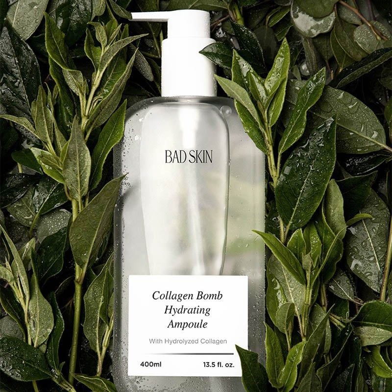Nước Hoa Hồng BAD SKIN Cấp Ẩm Collagen Bomb Hydrating Ampoule 400ml