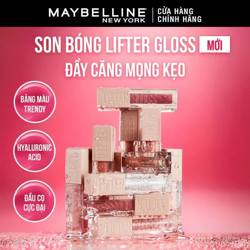 Son Bóng Cho Môi Căng Mọng Maybelline New York Lifter Gloss - Lip Gloss 5.4ml