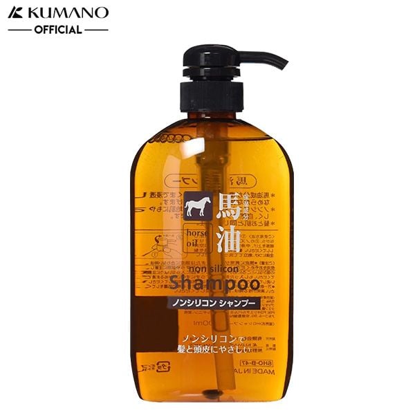 [600ml] Dầu Gội Chiết Xuất Từ Dầu Ngựa Cosme Station Horse Oil Non Silicon Shampoo